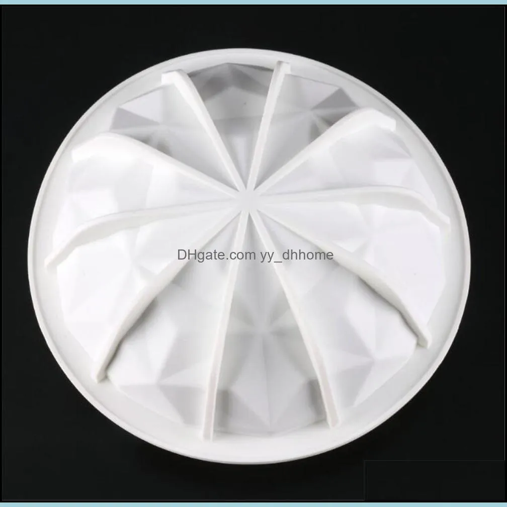 Diamond Dome mould Round Silicone Cake Mold Silicone Oven Safe Chocolate Mousse Dessert Baking Pan