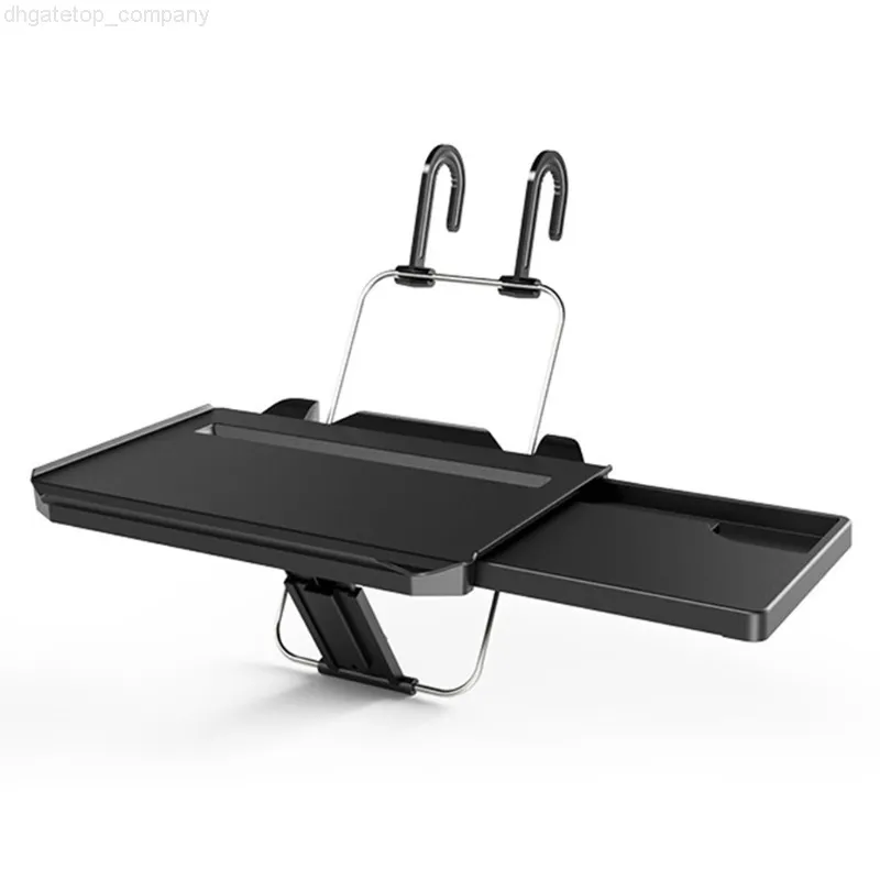 Car Foldable Car Table Tray Portable Pad Laptop Notebook Food Tray for Cars Vehicle Fits Most Vehicles with Drawer Hook