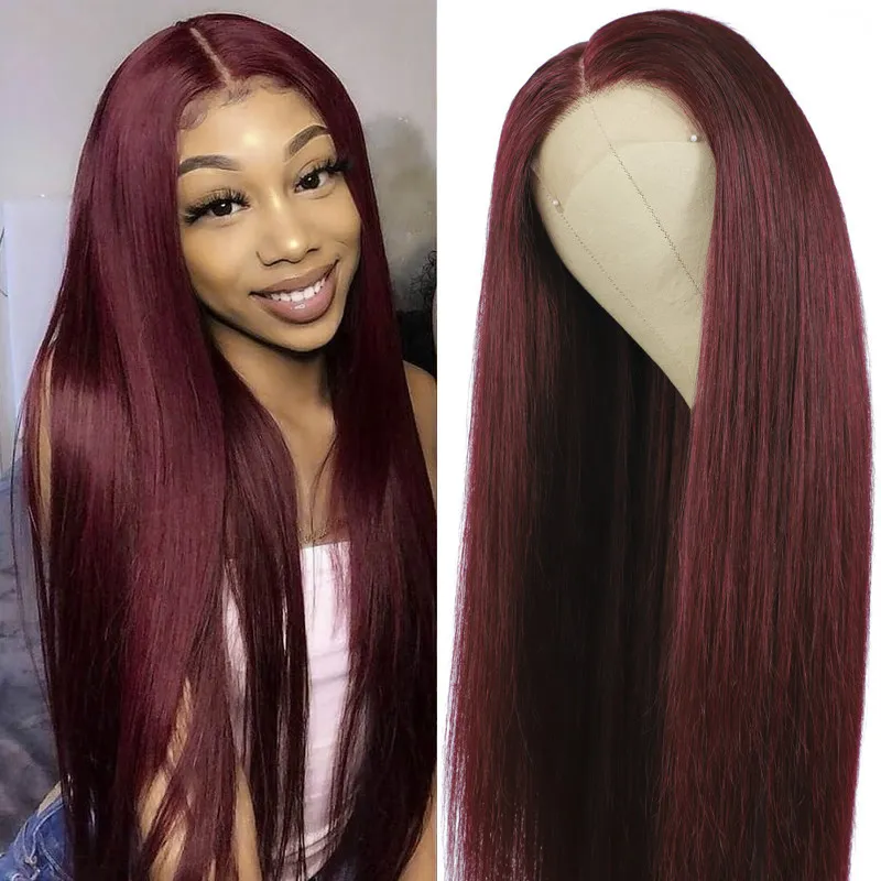 70cm 28inches Long Straight Synthetic Wig Simulation Human Hair Wigs Hairpieces for Black and White Women 010F