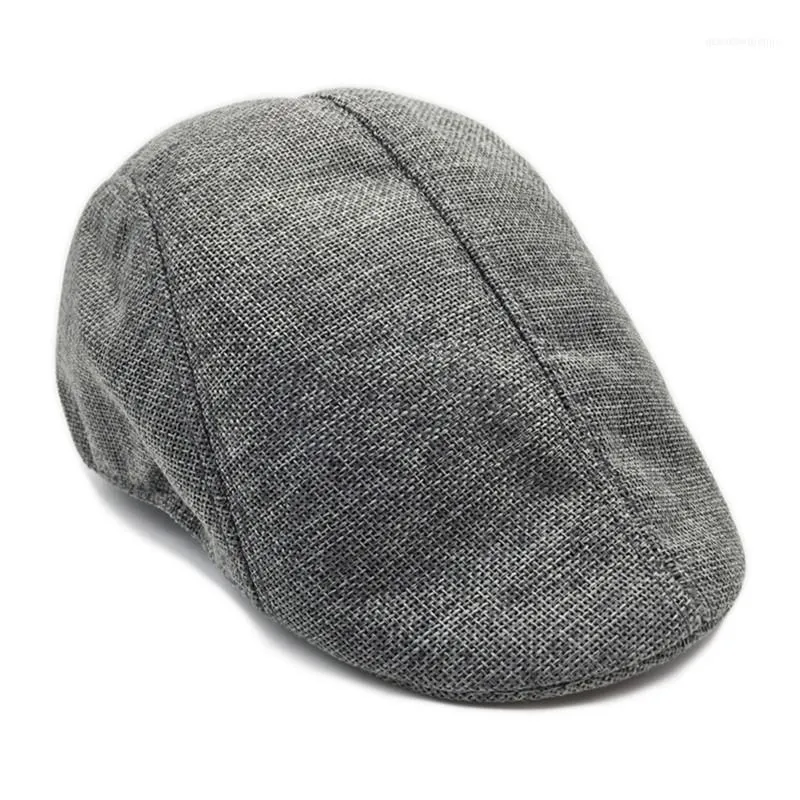 Moda Unisex Mężczyźni Kobiety Duckbill Ivy Czapka Golf Jazdy Płaski Taksówkarz Sboy Beret Hat1