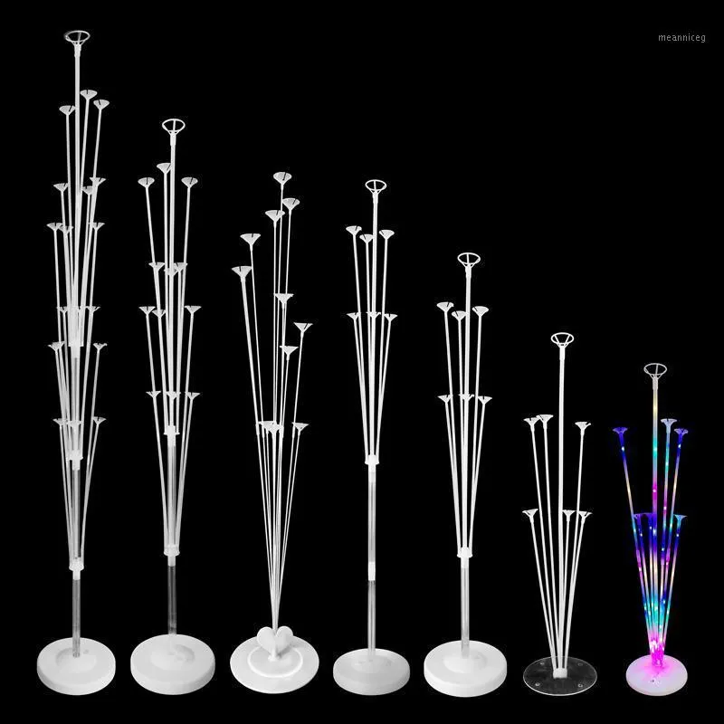 Partydekoration 7/11/19 Röhren Ballonhalter Säulenballons Ständer Stick Balons Geburtstagsdekorationen Kinder Hochzeit Weihnachtsdekoration Zubehör