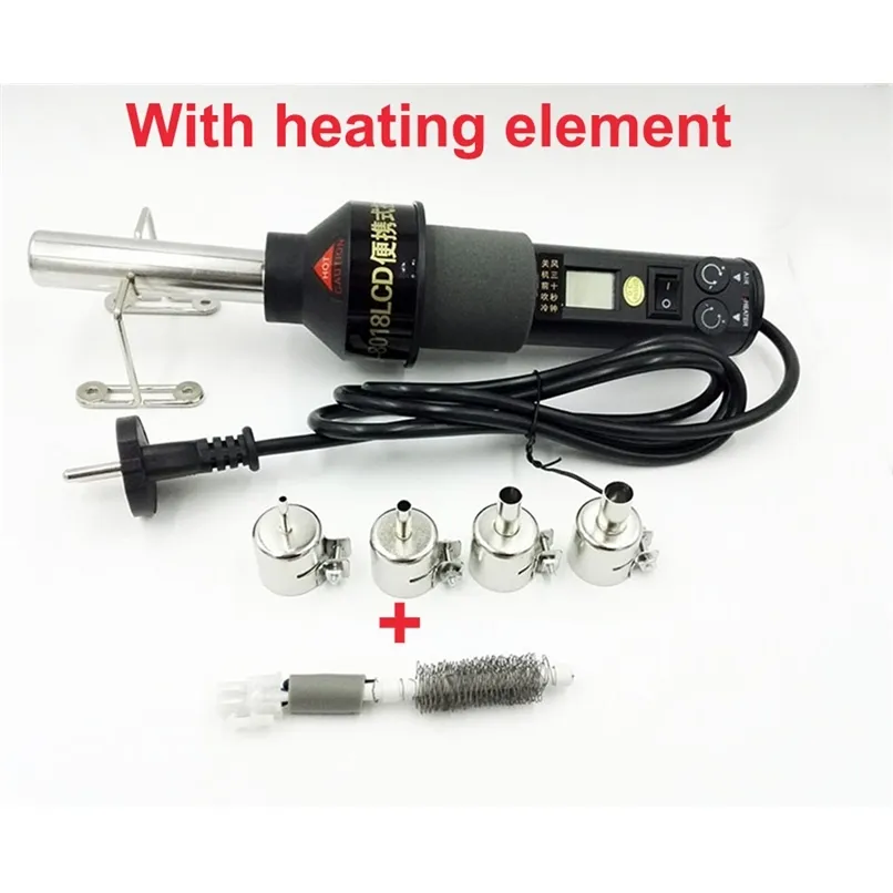 Adjustable Digital Air Gun Heat Gun Soldering Desoldering Solder