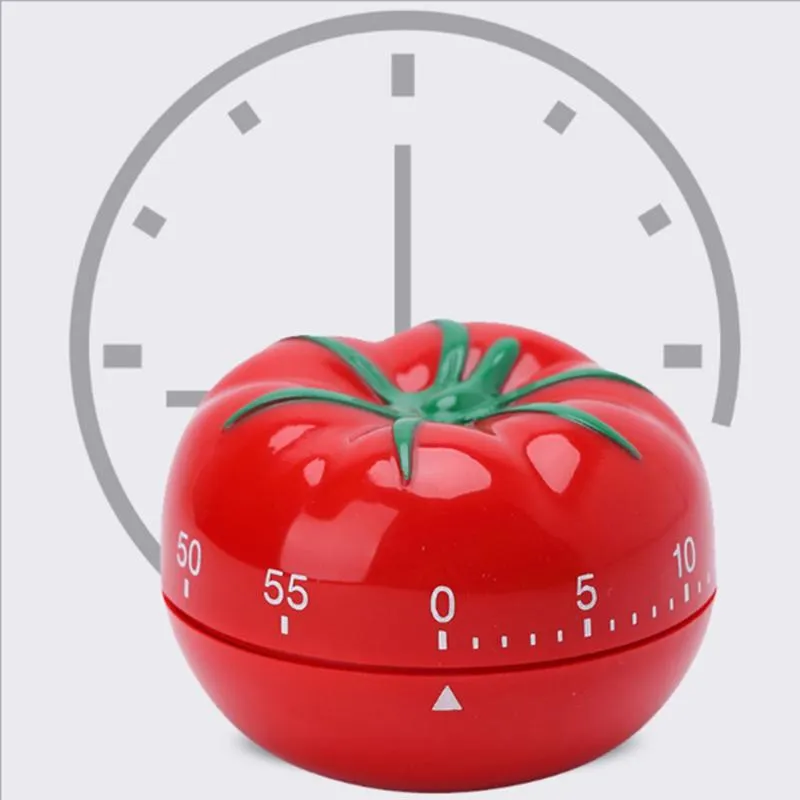 Timers tomatentimer keuken koken schattige herinnering wekker gereedschap mechanisch 100% merk en hoge kwaliteit