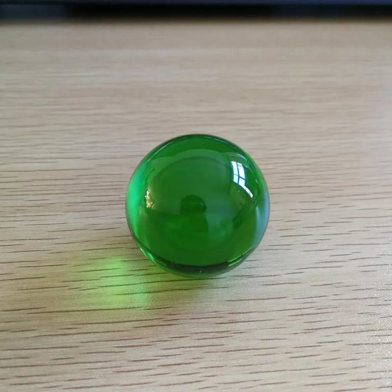 Boule de cristal vert foncé, 40/50/60/70/80mm, verre rond sans Base, sphère de guérison pour la décoration de mariage à domicile, vente d'articles de nouveauté