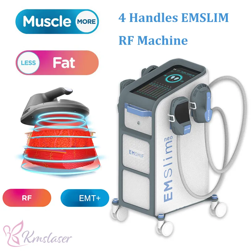 Hi-EMT Neo beeldhouwen Slankapparatuur Vorm Vat Vet Verminder Build Spierapparaat Elektromagnetische stimulatie Emslims Beauty Machine maken lichaam slank en sterker