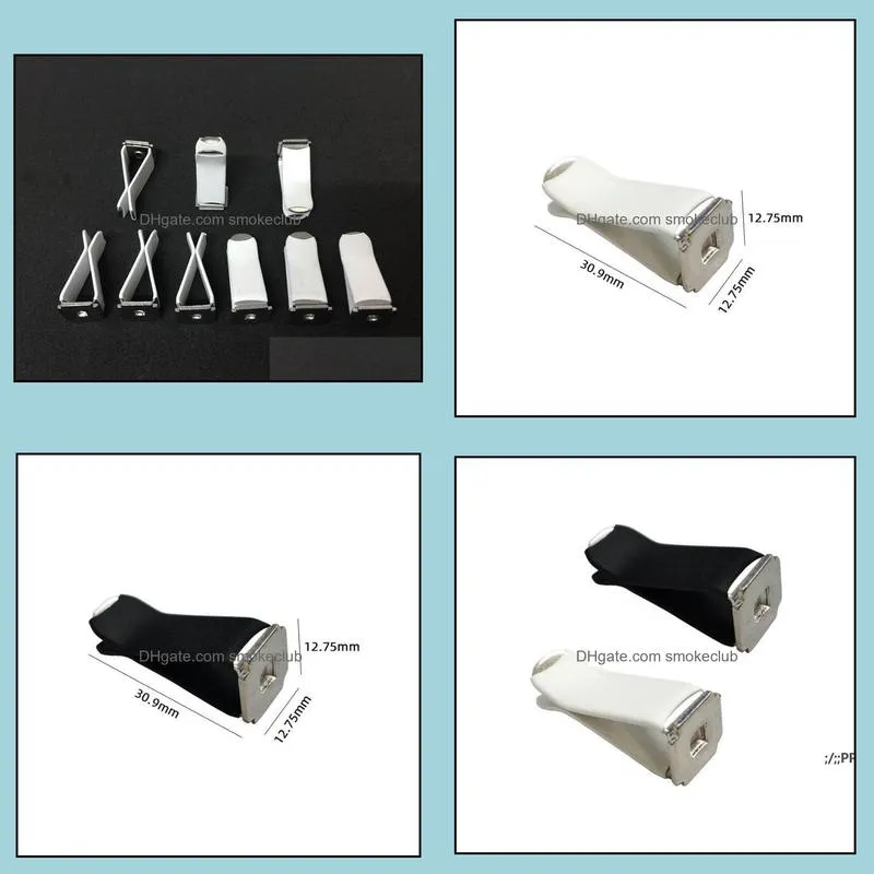 Auto Outlet Clips Tools Metal White Black Color Automotive Perfume Clip Decorative Car Vents Clamps Accessories LLB11411