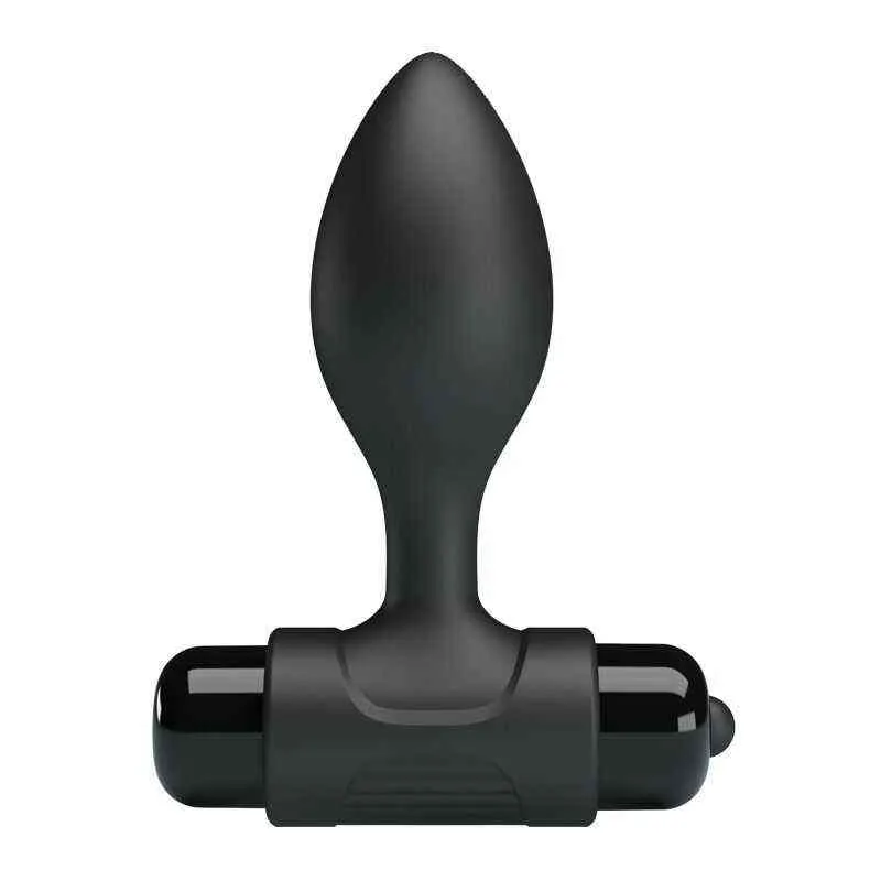 NXY肛門玩具スモールプラグバイブレーターセックスおもちゃ女性男性ソフトシリコーンバット拡張器ユニセックス肛門拡大エロティック製品1125