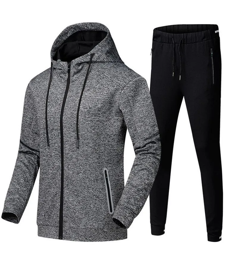 Set da corsa Set da allenamento sportivo da uomo Palestra Fitness Compressione Tuta sportiva da jogging Abbigliamento sportivo stretto Abbigliamento 4XL5XL Uomo oversize