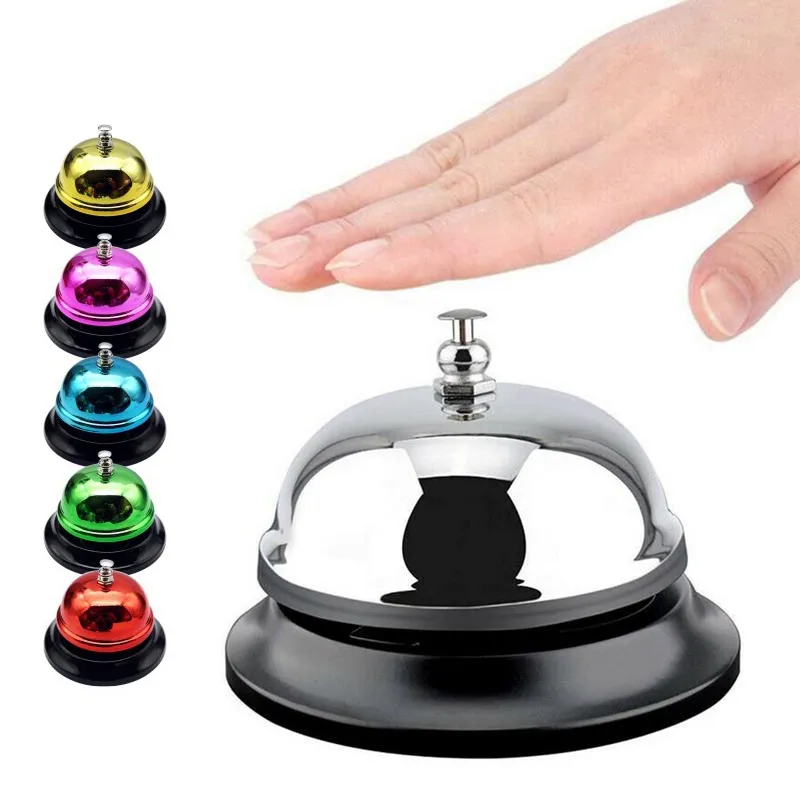 Ferramentas de cozinha de 65 / 85mm Ligue para Bell Mesa Hotel Counter Reception Bells S / M Mesa de jantar Summoning Bell XD29967