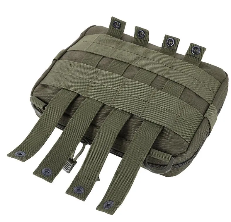 Sporty sportowe Tactical Plecak Kamizelka Akcesoria Zestaw Medyczny Wouch Portable Holder Magazine Holder Molle Pakiet Pakiet Pielęgniarka Awaryjna Taktyczna Molle Eupment