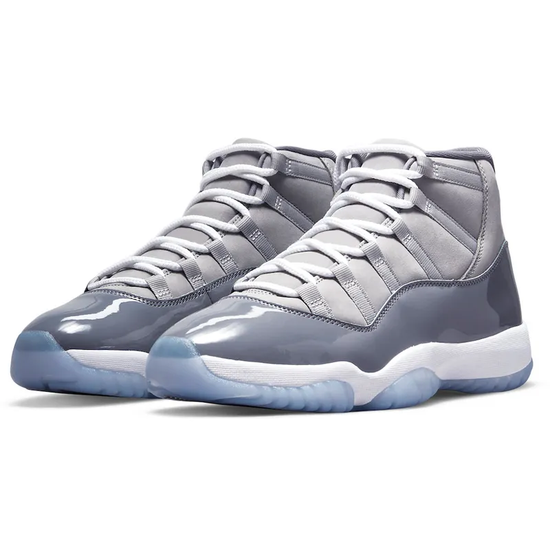 Midnight Navy Cement Grey Mens Basketball Shoes Durable