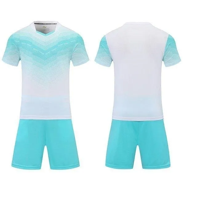 Puste Soccer Jersey Uniform Spersonalizowane koszulki zespołowe z nazwą projektowania spodenki i numer 95678