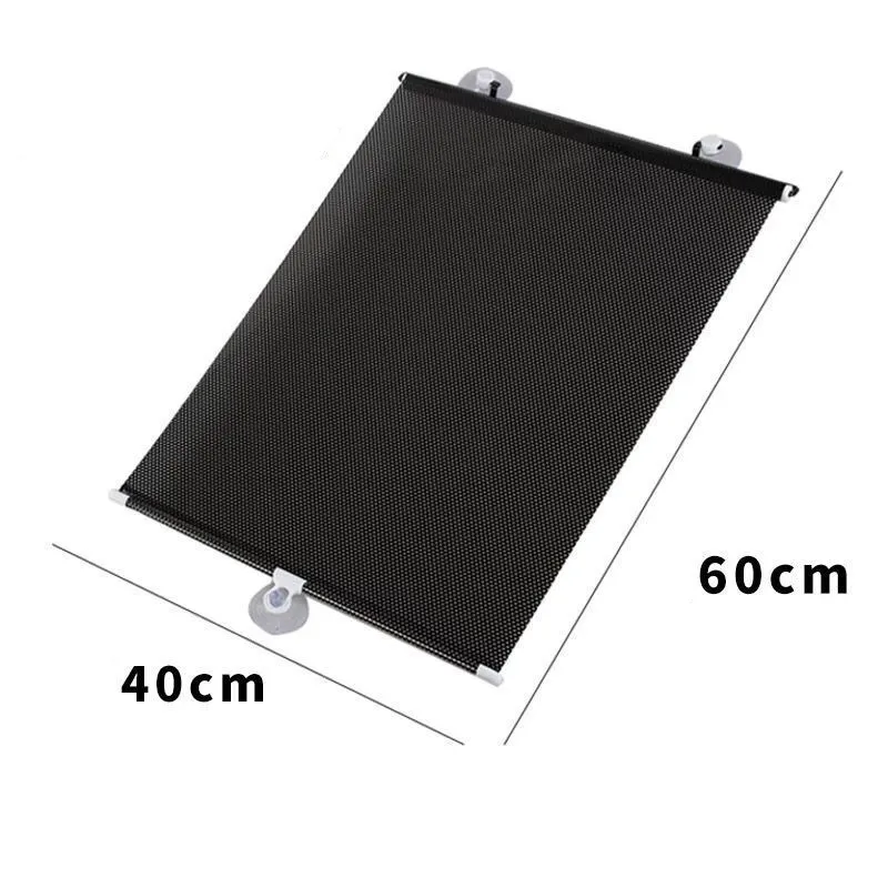 Zomer Windscherm Sunshade Intrekbare Auto Venster Sun Schaduw Automatische Autoror Voorruit UV-bescherming Cover 1141 V2