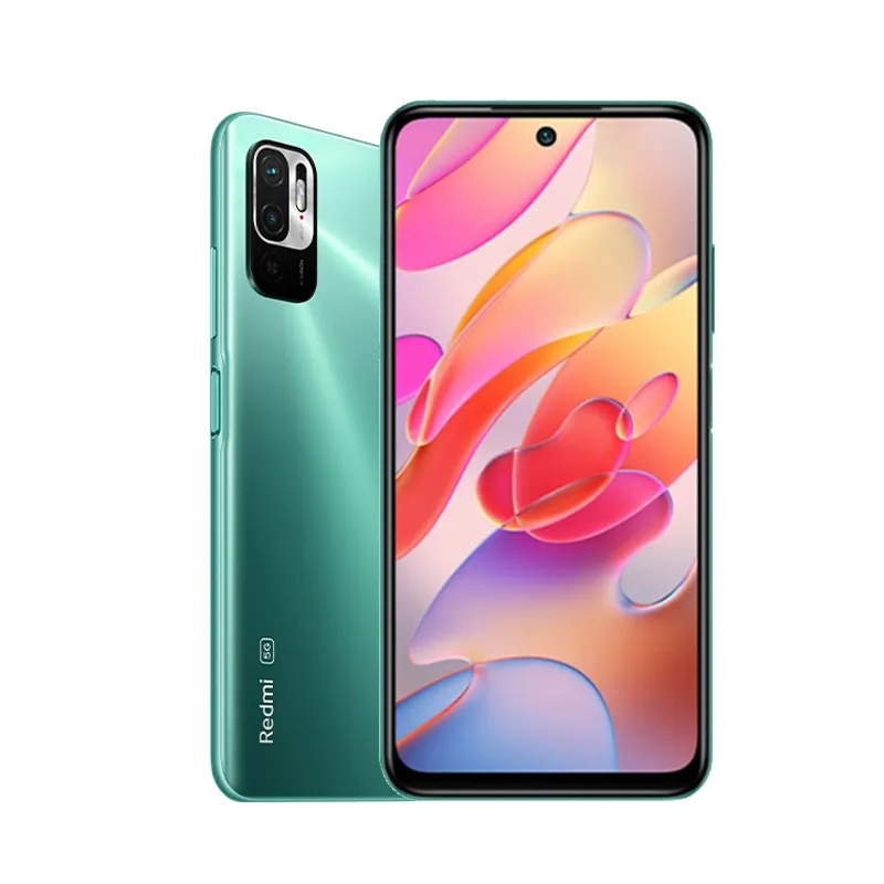 오리지널 Xiaomi Redmi Note 10 5G 휴대 전화 6GB RAM 128GB ROM KIRIN 700 OCTA CORE Android 6.5 "전체 화면 48MP AI NFC 5000MAH FACE ID 지문 스마트 핸드폰