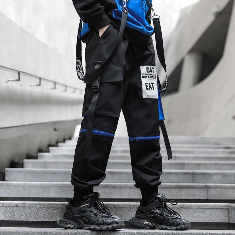 2021 High Street Mens Joggers With Belt Loops With Side Pockets