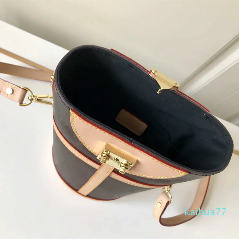 Evening Bags Handbag Ladies Shoulder bag wallet Fashion purse Diagonal Package Leather Bucket Flower High Quality and Luggage 2021