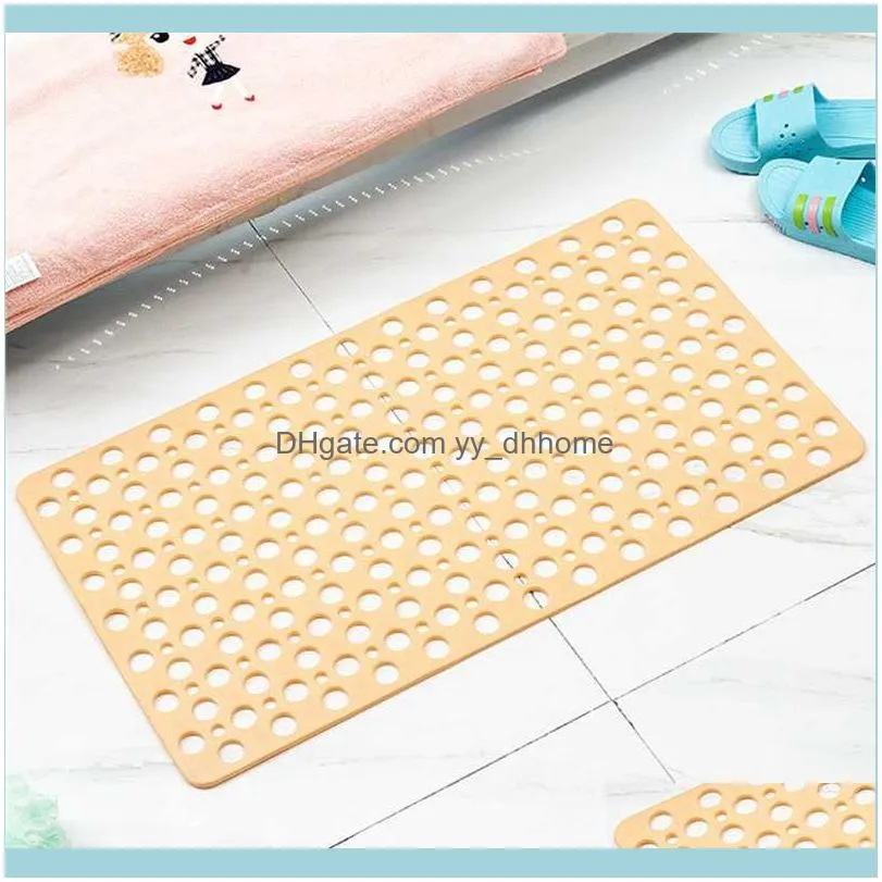 Non Slip Bathtub Mat Kids Bathroom Shower Pads PVC Pad Bathroom Supplies Extra Soft Eco Friendly TPE Bath Mats1