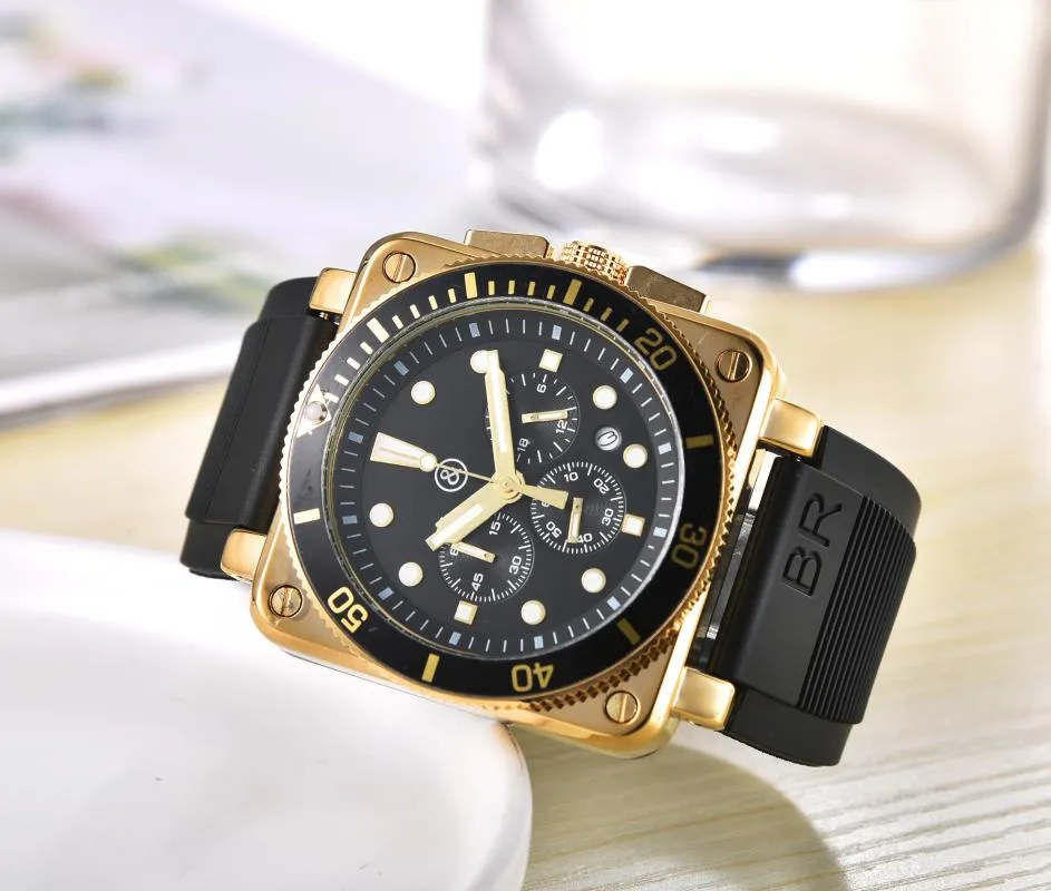 Relojes De Pulsera 2021 BR Para Hombre Modelo Deportivo De Cuarzo