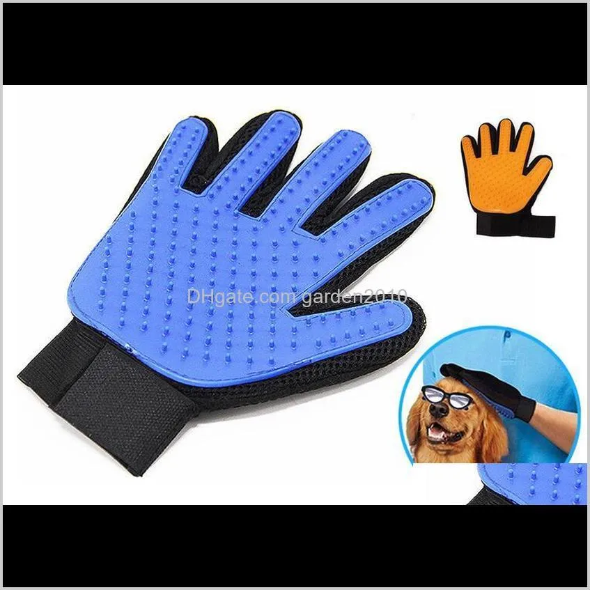 rubber cleaning dog hair gloves remove hair dirt massage bath gloves dog grooming dog supplies pet supplies home & garden ha082