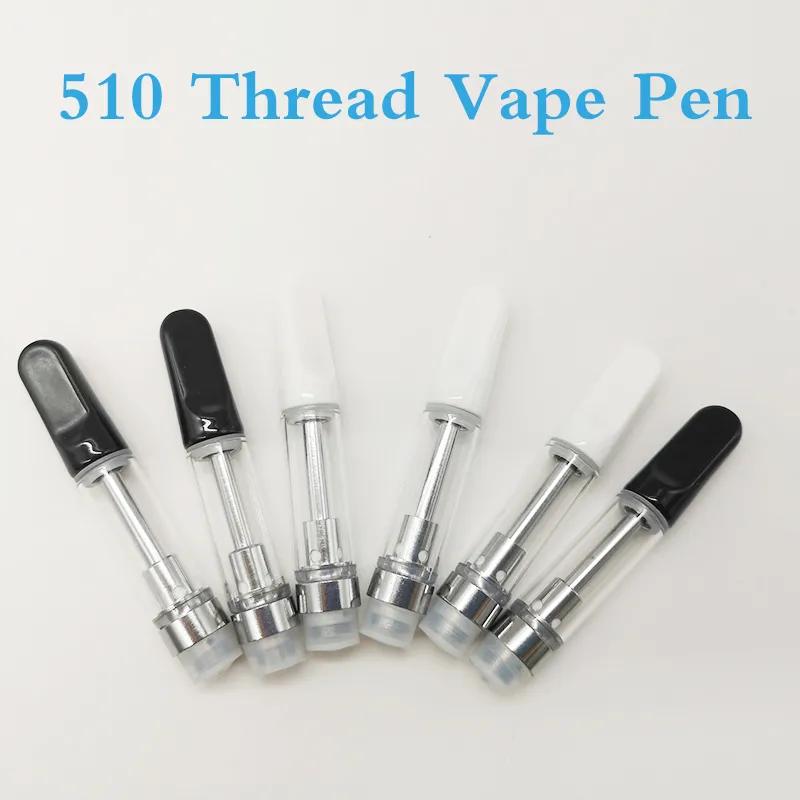 Cartridges Vape Pens Ceramic Coil Carts 510 Thread Atomizer Disposable