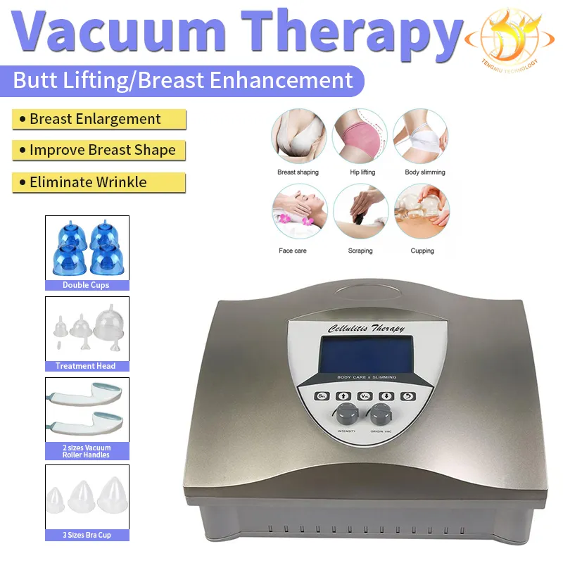 Vacuum Massage Therapy Enlargement Pump Lifting Breast Enhancer Massager Cup Body Shaping Machine