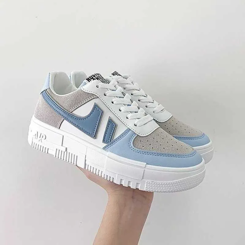 Akexiya Vrouw Sneakers Comfort Wandelschoenen Hot Flats Dames Casual Ademend Vrouwelijke Gevulkaniseerd Schoenen Lace Up Damesschoenen Y0907