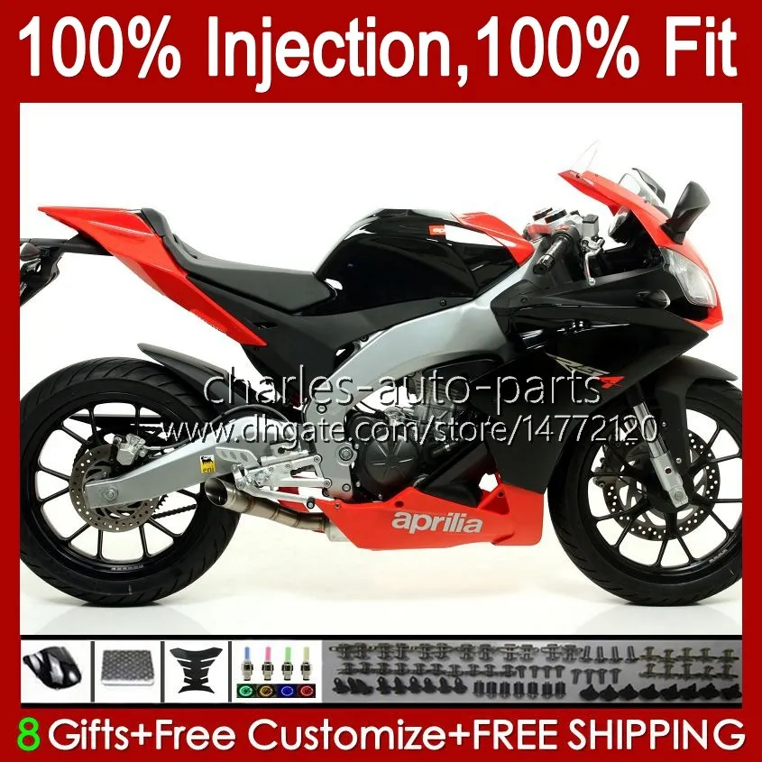 Красные черные фирмы для инъекций для Aprilia RSV4 RSV-1000 RSV 1000 RSV1000 R RR 09 10 11 12 13 14 15 39NO.62 RSV1000RR 2009 2010 2011 2011 2011 2011 2013 2014 2015 RSV1000R 09-15 комплект