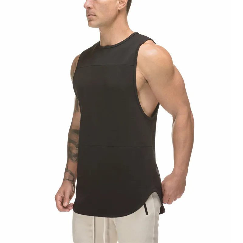 Nouvelle marque maille vêtements été maillots hommes débardeurs chemise, équipement de musculation Fitness hommes maille Stringer débardeur gilet 210421