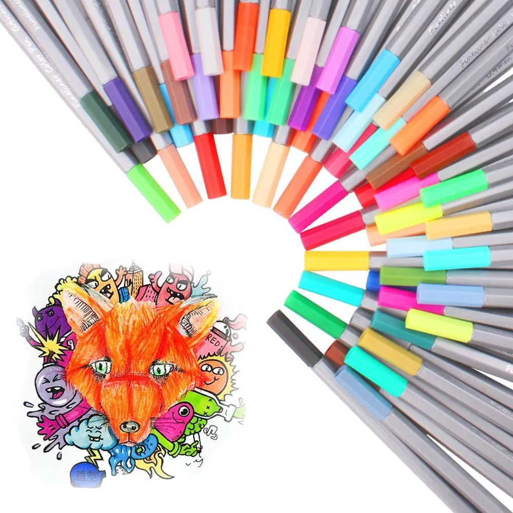 108 Colors Gel Pens Set, Gel Pen for Adult Coloring Books Journals