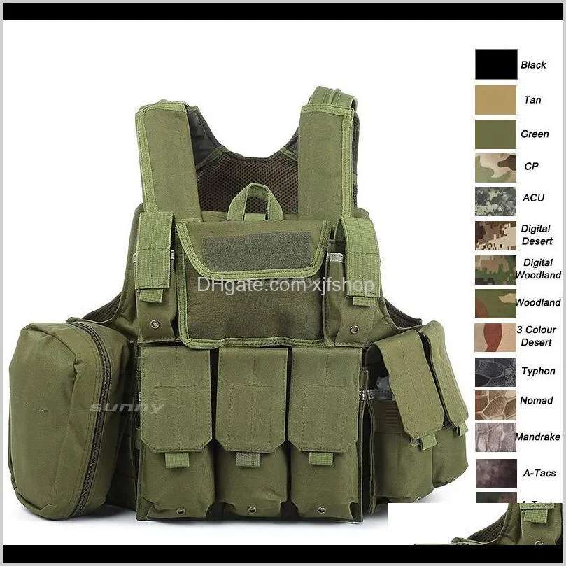 Formation Gilet tactique militaire pour hommes / femmes Plaque Carrier Body  Armor Combat Army Chest Rig Armure Armure Molle Airsoft