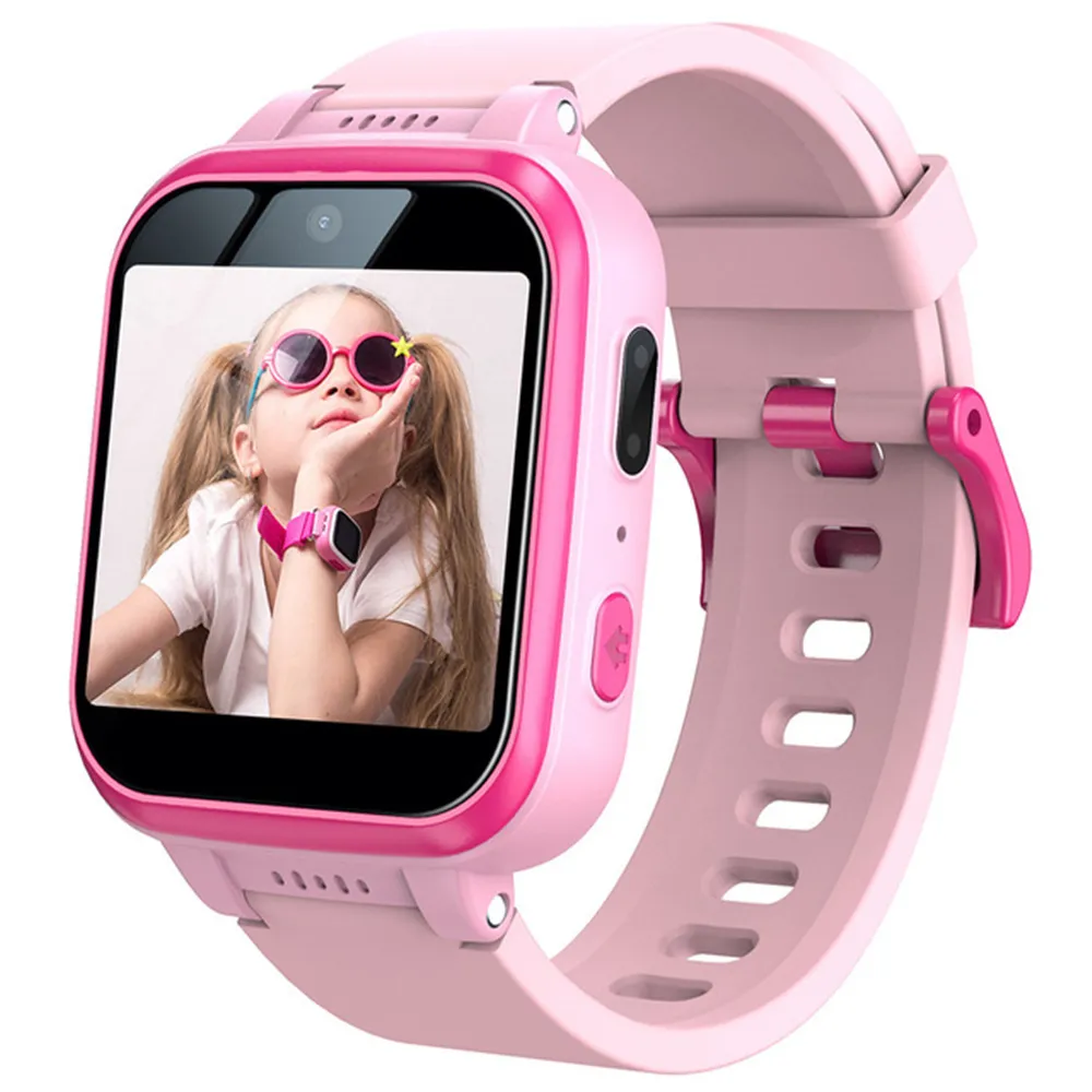 Kinderen Smart Watch Toddler HD Dual Camera Multifunctionele Touchscreen SmartWatch met Game Educatief Speelgoed USB Opladen Verjaardagscadeaus voor tienerjongens en meisje
