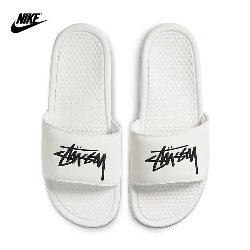 Nike feather slippers on sale