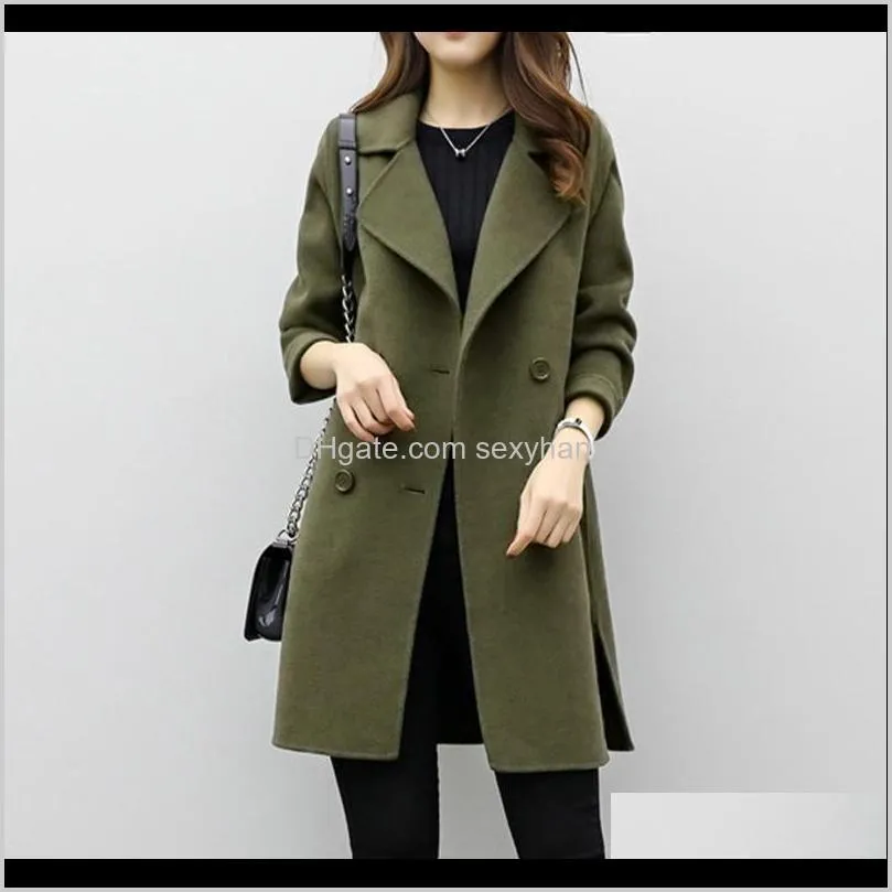womens jacket autumn winter fashin casual outwear coat overcoat cardigan slim loose long sleeve womans clothes mujer chaqueta1
