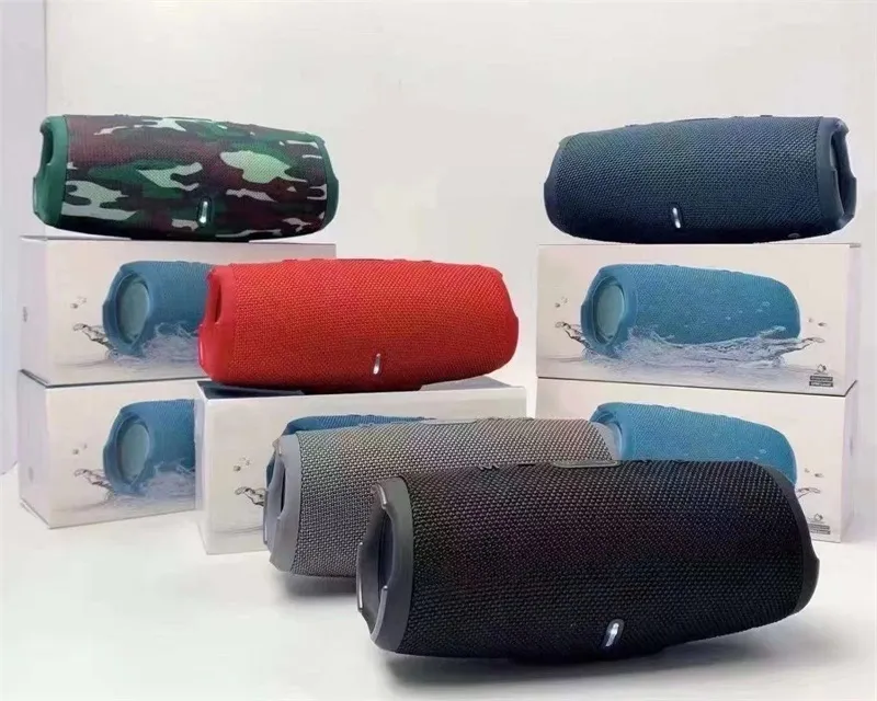 Portable Speakers Dropship Charge5 E5 Mini Portable Wireless Bluetooth Speakers with Package Outdoor Speaker 5 Colors T230129