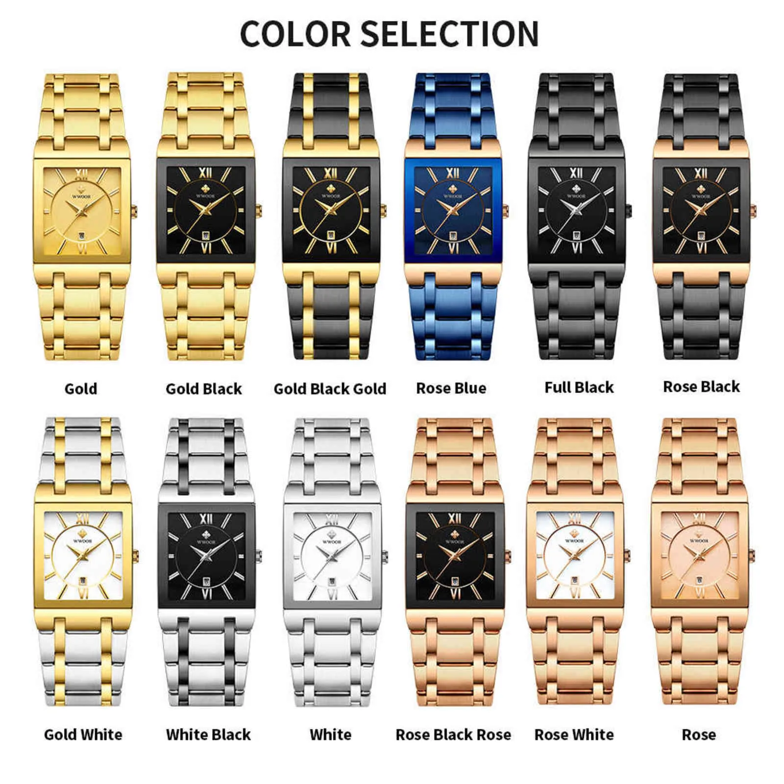 Wwoor gold watch new arrivals