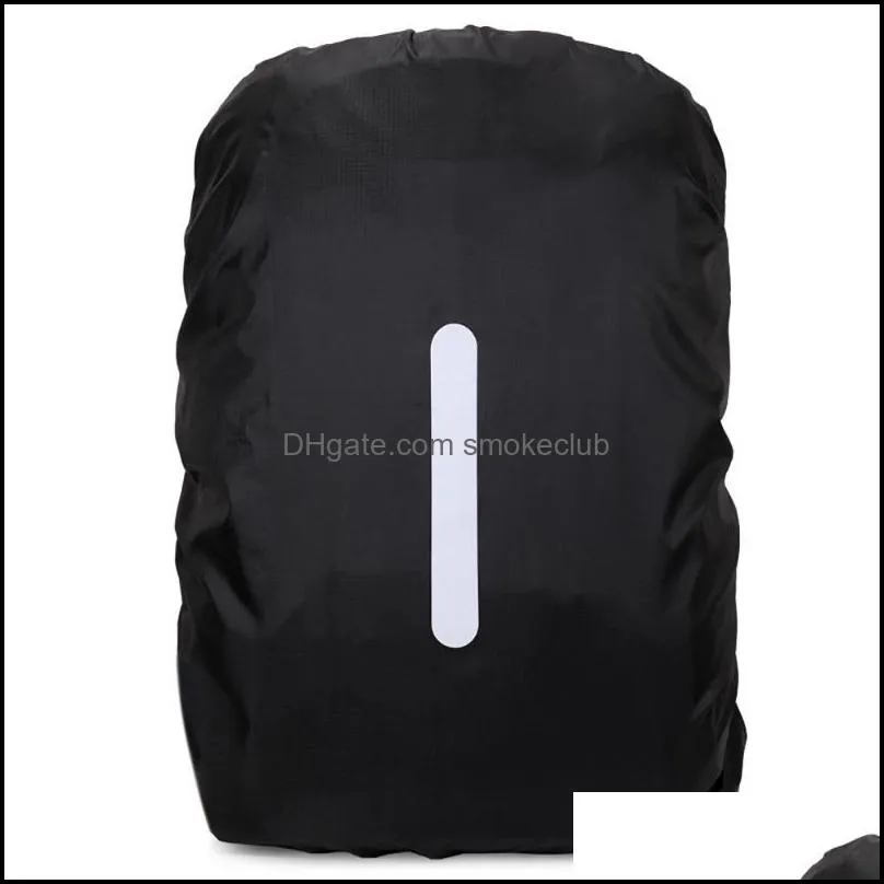 Outdoor Bags Rain Cover For Backpack 20L 35L 45L 60L 70L Reflective Waterproof Bag Camo Camping Hiking Climbing Dust Raincover