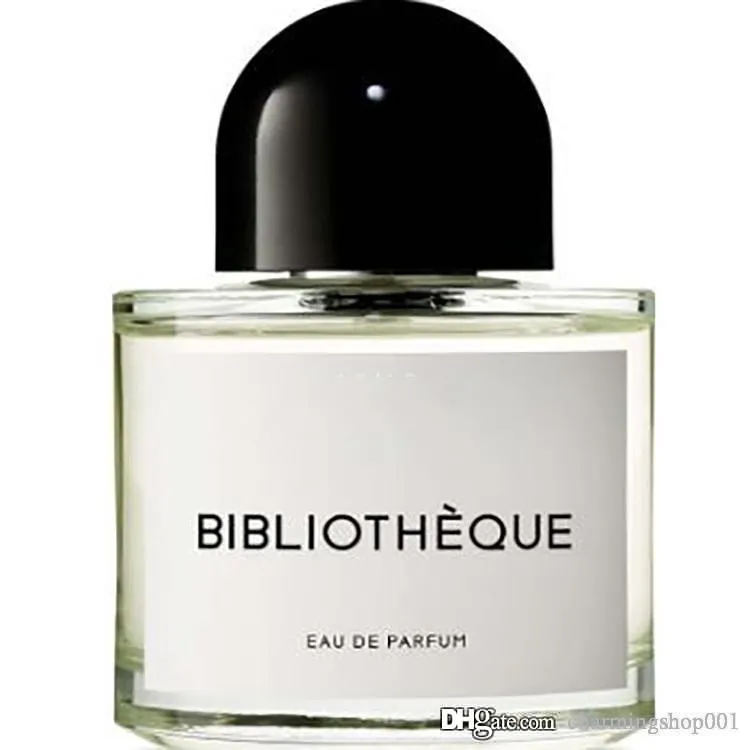 عطور عطور للنساء و BIBLIOTHEQUE 100 مل بخاخ مع وقت طويل الأمد ورائحة جيدة ورائحة عالية الجودة للرجال EDP