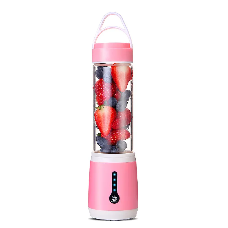 Portable 6 blades USB Electric Fruit Juicer Tools Smoothie Mixer Blender For Machine Personal Food Processor Maker Juice Extractor