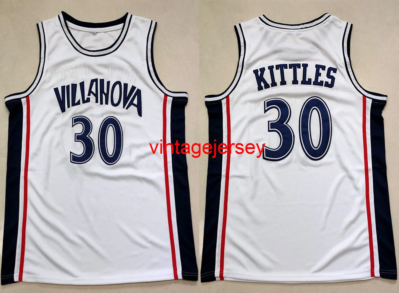 College Jersey Basketball 1996 97 Villanova Wildcats Kerry Kittles 30