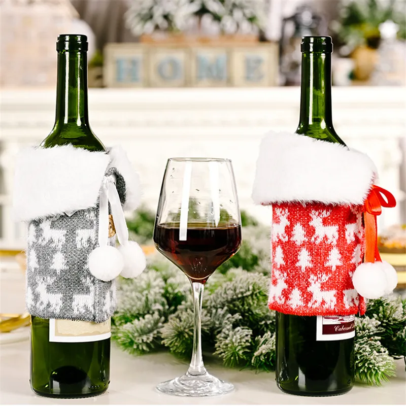 Christmas jumper shop wine bottle holder