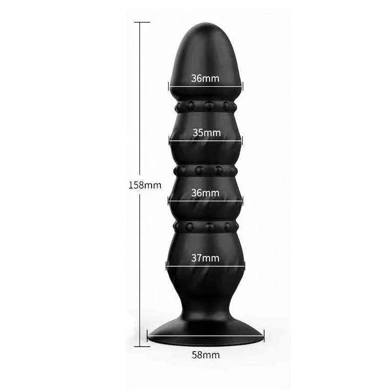 Vibratori Anale NXY Plug Vibratore Maschio Prostata Massaggiatore ButtPlug Giocattoli Sessuali Per Uomini Ventosa Dildo Donne Mast Butt_voghion.com