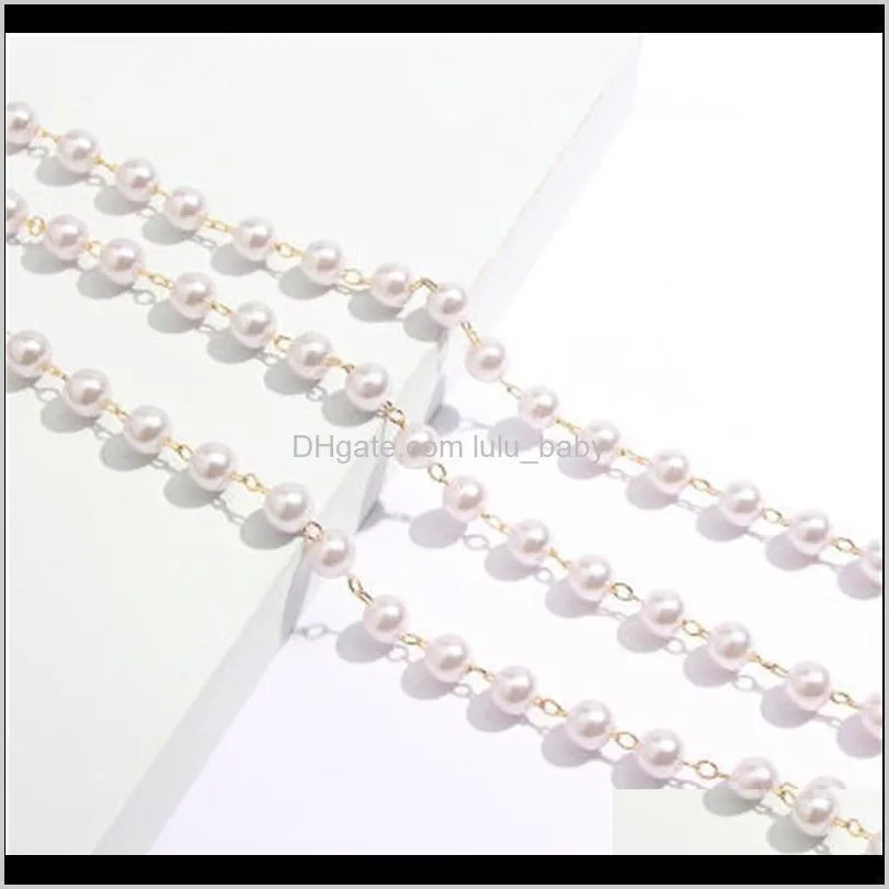 Chic Luxury Handmade Elegant Pearl Beaded Glasses Chain Women Lanyard Strap Reading Eyeglass Chains Sunglasses Strap H bbyShZ 850 R2