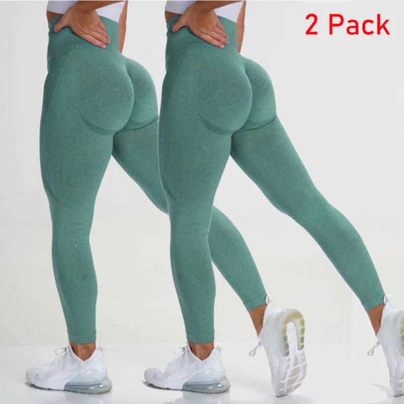RUUHEE Seamless Push Up Leggings Scrunch Butt Womens Fitness Workout  Clothing High Waist Bum Sport Gym Solid Yoga Pants 210929 From Kong003,  $12.31