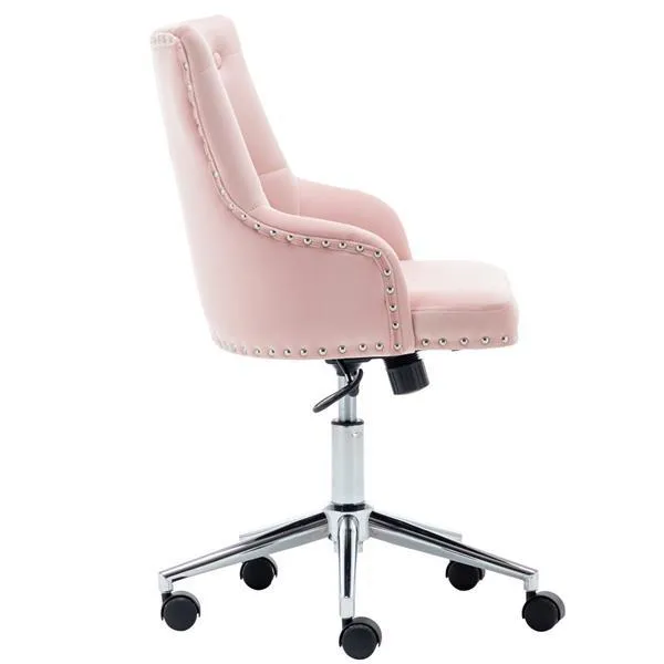 Silla de oficina simple, silla de oficina blanca sin brazos, silla de  escritorio de oficina en casa, silla ajustable para computadora, silla  giratoria