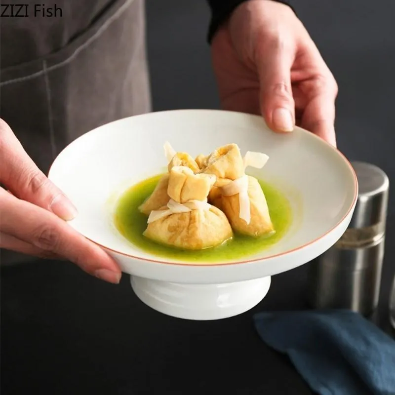 激安限定 皿皿丸型版台西部のメインコースサラダデザートフルーツヨーロッパスタイルの家のキッチンセラミック食器 売上げno 1 Pk2m Uhamka Ac Id