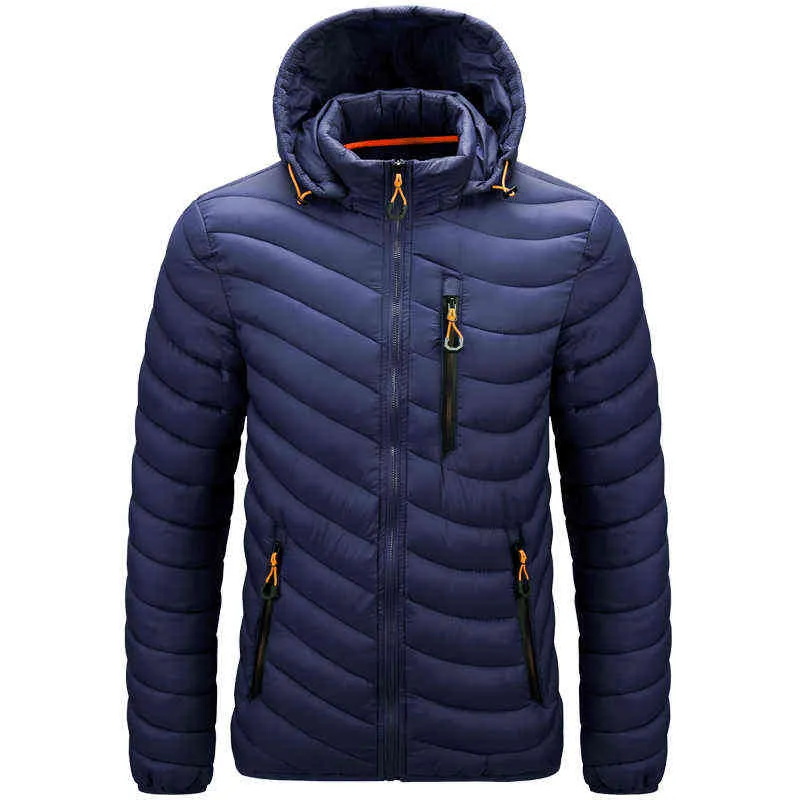 Street Knights Winter Warm Waterproof Jacket Men Autumn Thick Hooded Parkas Fashion Casual Slim Coat 6XL 211216 From 26 21 DHgate
