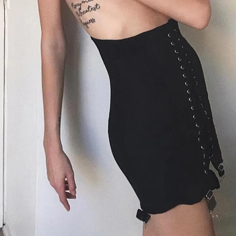 pencil skirt with garter belt Belle Cie Belle Cie tight skirt mini skirt garter belt Synthetic Leath