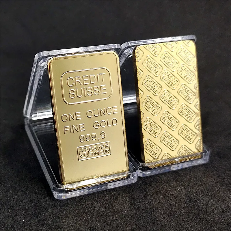  1 942 Suisse Ingot 1oz 50 X 28 Mm 