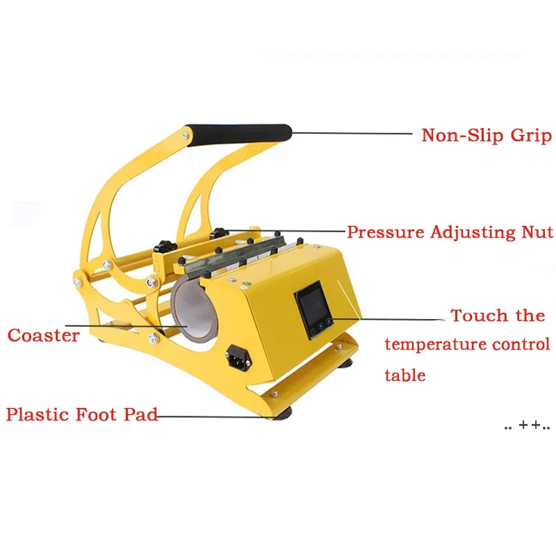 110V/220V Sublimation Machine Heat Press Printer For 20oz Skinny Straight Tumber 500W Heats Transfer Pressing Machines by sea RRE11210