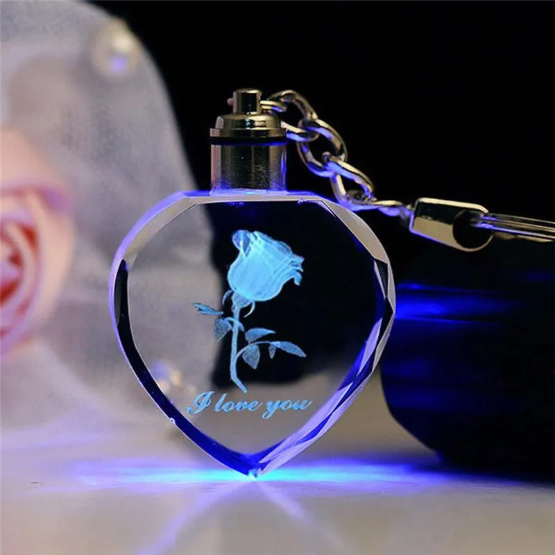 Led heart keychain deals